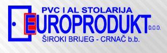 Europrodukt d.o.o. — PVC i AL stolarija, Široki Brijeg